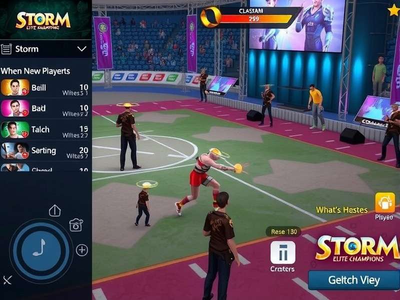 Storm Elite Champions India gameplay screenshot